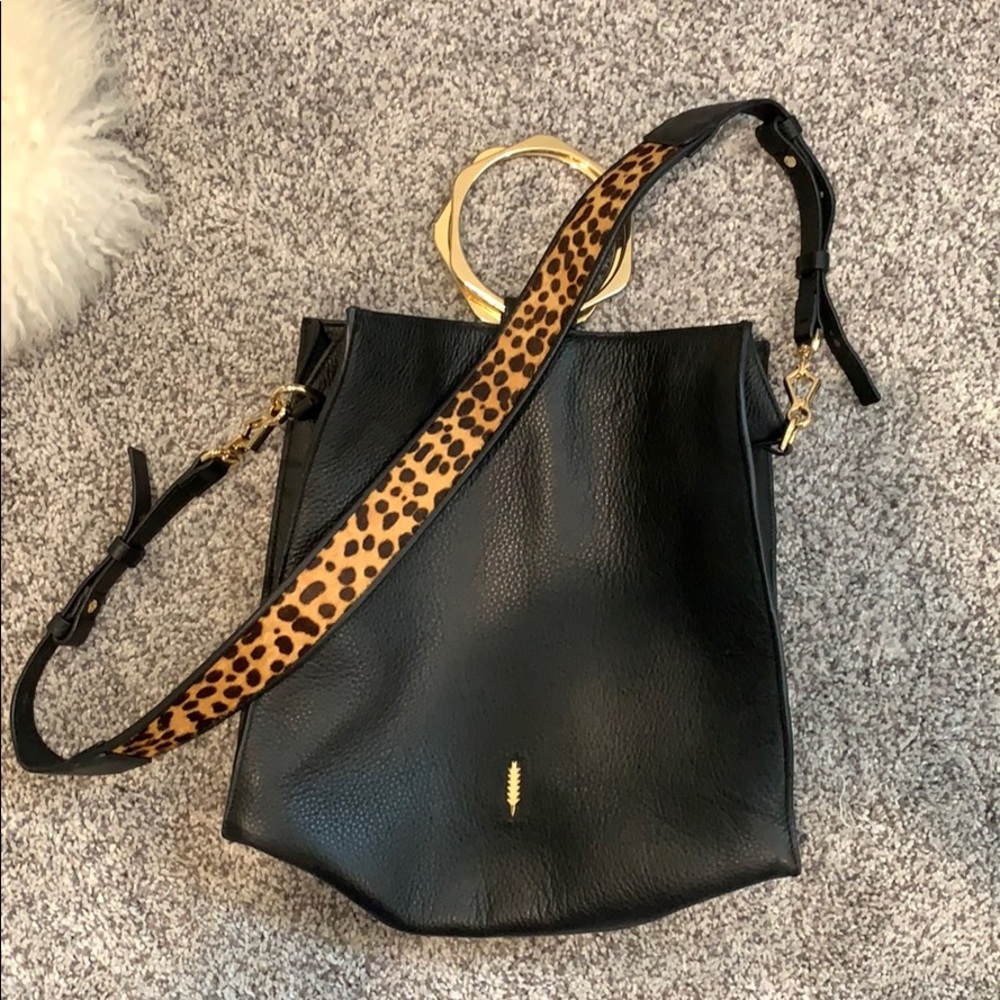 Thacker Crossbody Bag w/ Hexagon handles